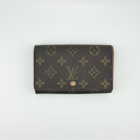 Louis Vuitton Handbags - Louis Vuitton Tressor Monogram Wallet with Gold Hardware